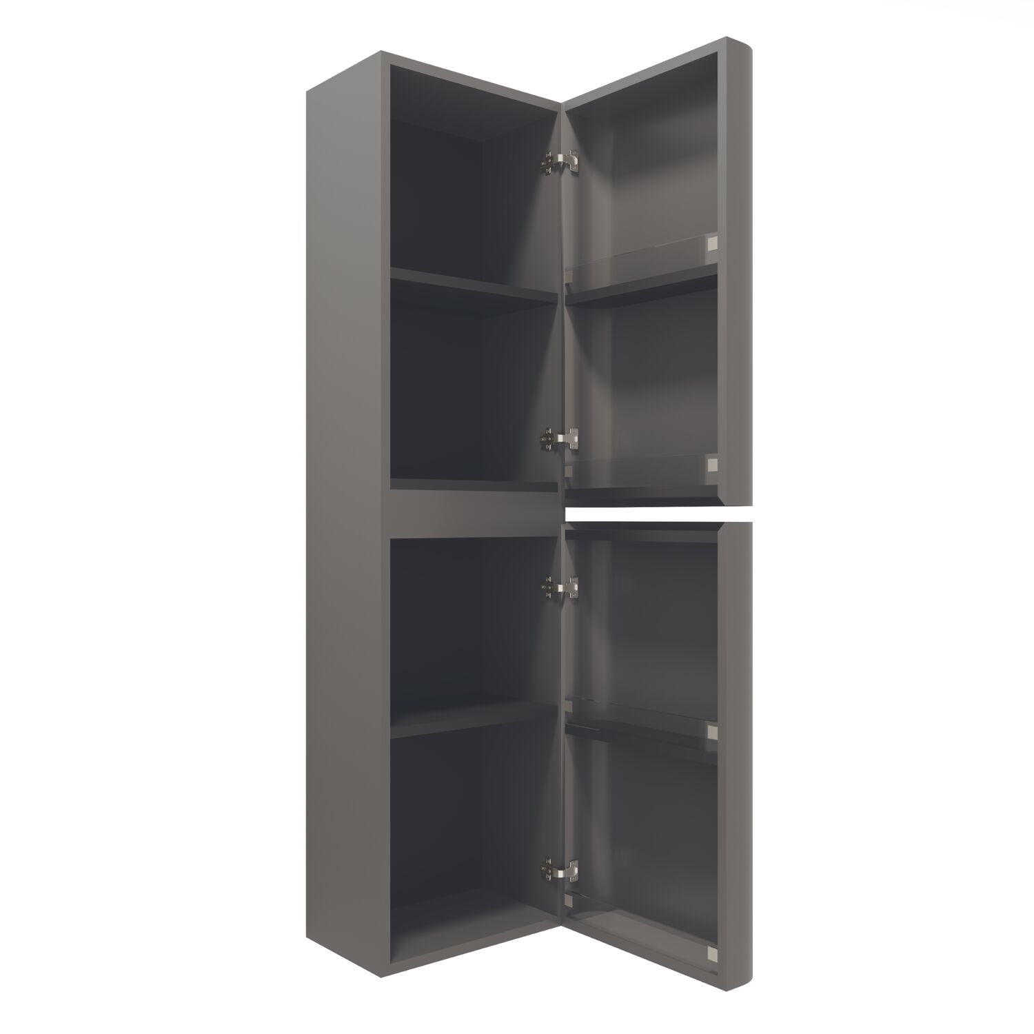 Шкаф-пенал Vincea Caprise VSC-4CA150MLG-L 40, левый, цвет светло-серый матовый - фото 1