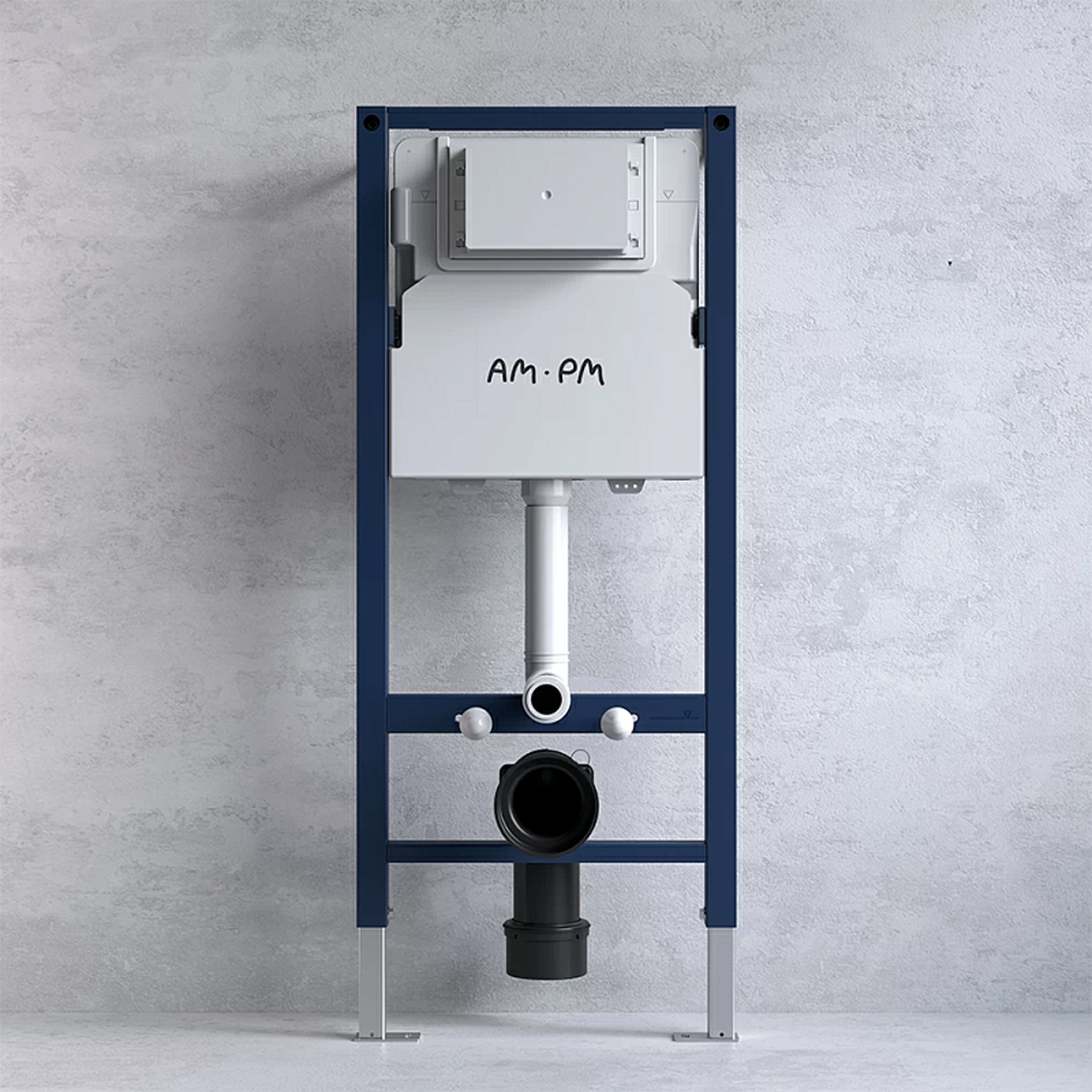 Комплект: Инсталляция AM.PM I012709+Кнопка I090138 черная+JOKI Stella Black JK1111019MB черный унитаз