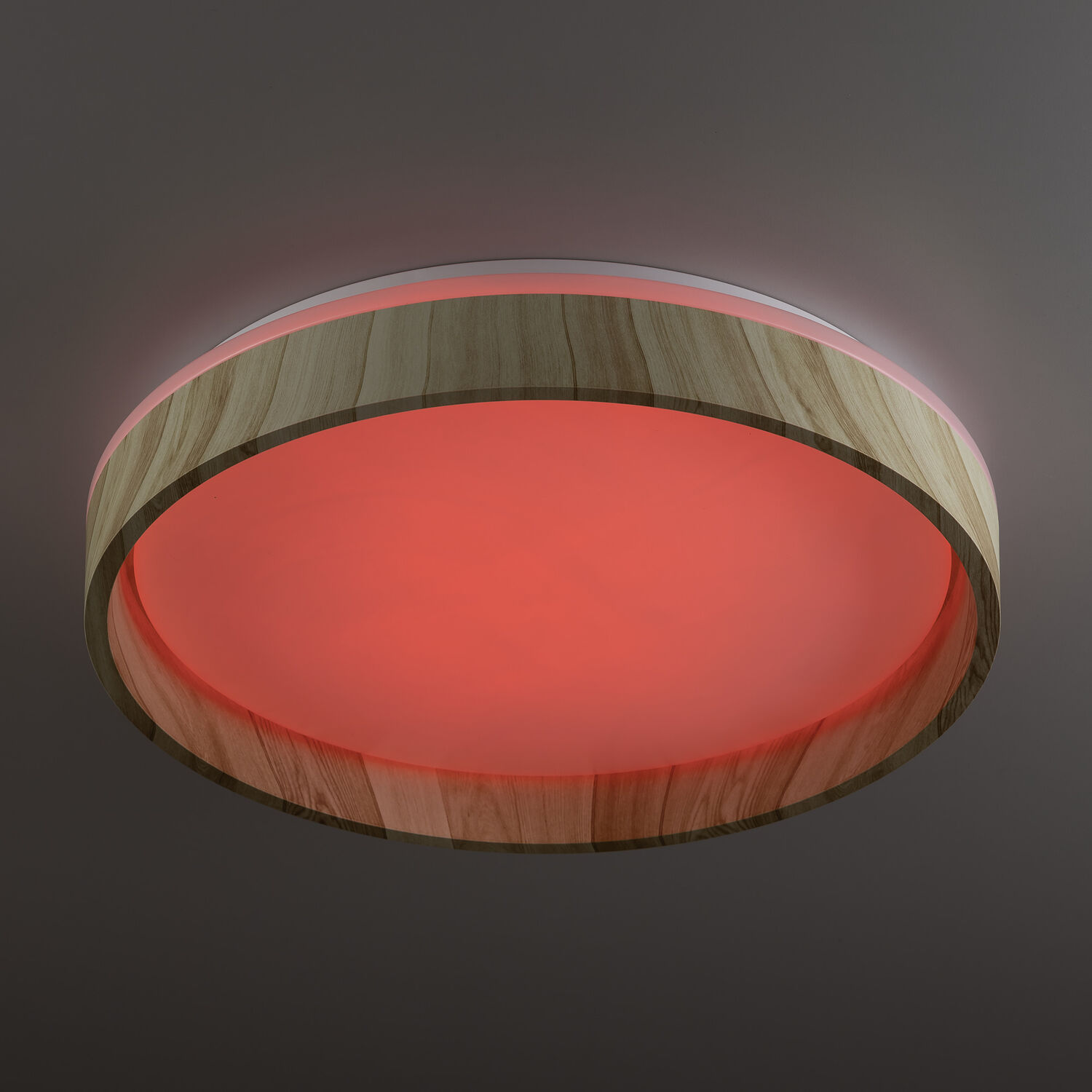 Потолочный светильник Citilux Enzo CL753352G, арматура белая, плафоны полимер белый / под дерево - фото 1