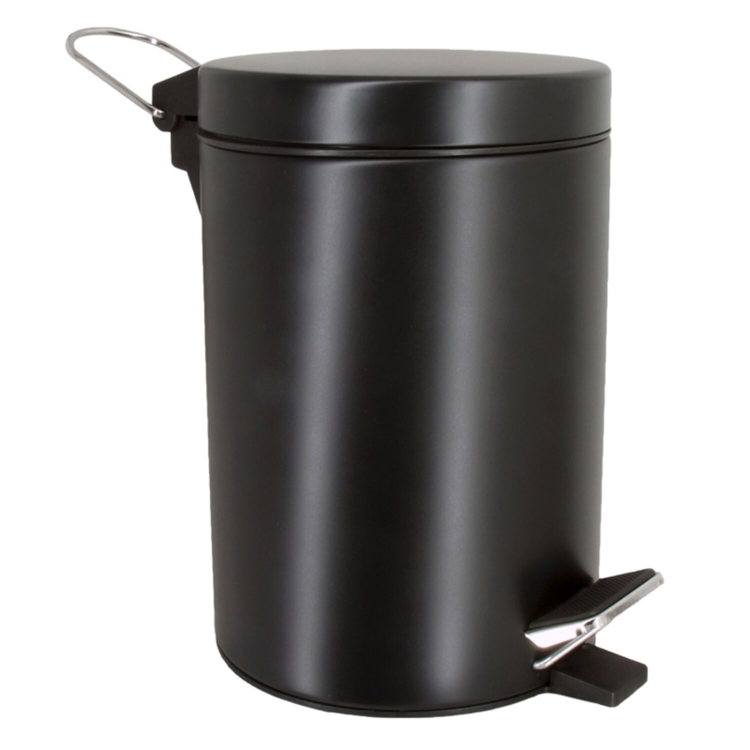 Мусорное ведро WasserKRAFT K-633 Black, 3 л, цвет черный