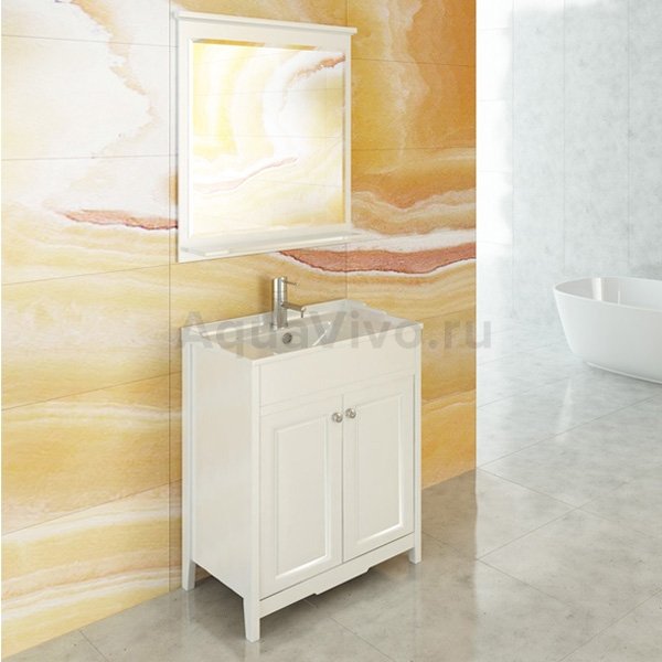 Мебель для ванной Comforty Тбилиси 70, цвет белый - фото 1