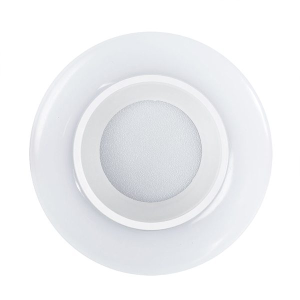 Точечный светильник Arte Lamp Alioth A7991PL-1WH, арматура белая, плафон пластик белый, 9х9 см
