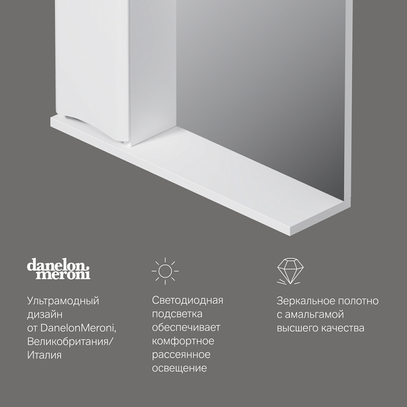 Мебель для ванной AM.PM Like 65 подвесная, цвет белый глянцевый