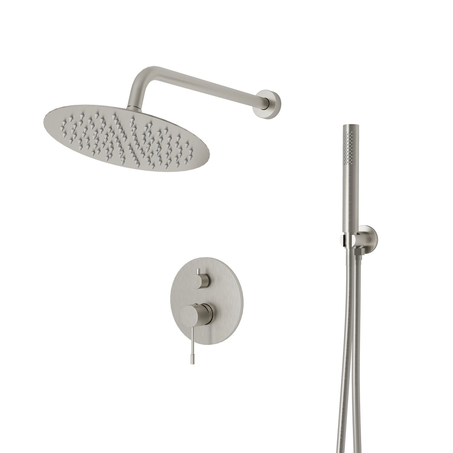 Душевой комплект Vincea Desire VSFW-1D1BN, встраиваемый, цвет брашированный никель