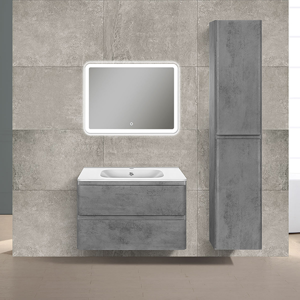 Мебель для ванной Vincea Vico 80, цвет бетон