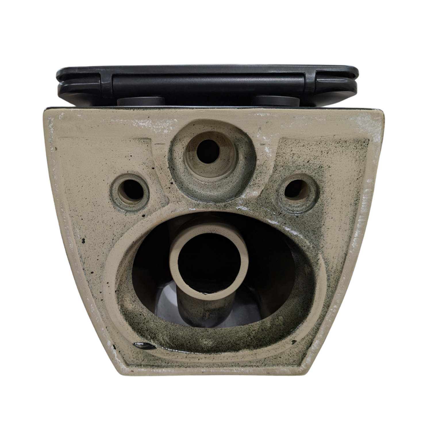 Унитаз Joki Stella XL T JK5751039MB подвесной, безободковый, смыв торнадо, с сиденьем микролифт, цвет черный матовый