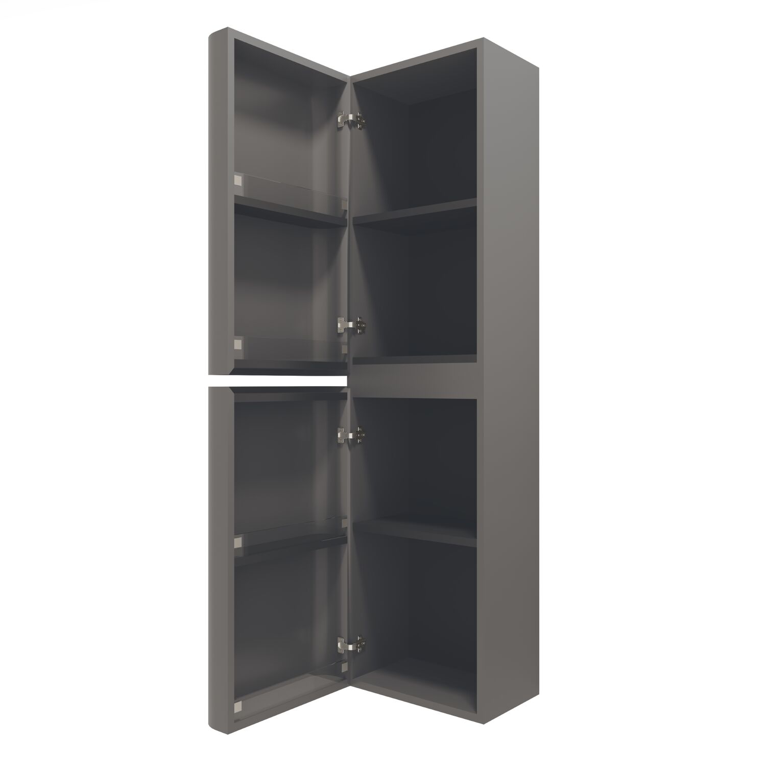 Шкаф-пенал Vincea Caprise VSC-4CA150MG-L 40, левый, цвет серый матовый - фото 1