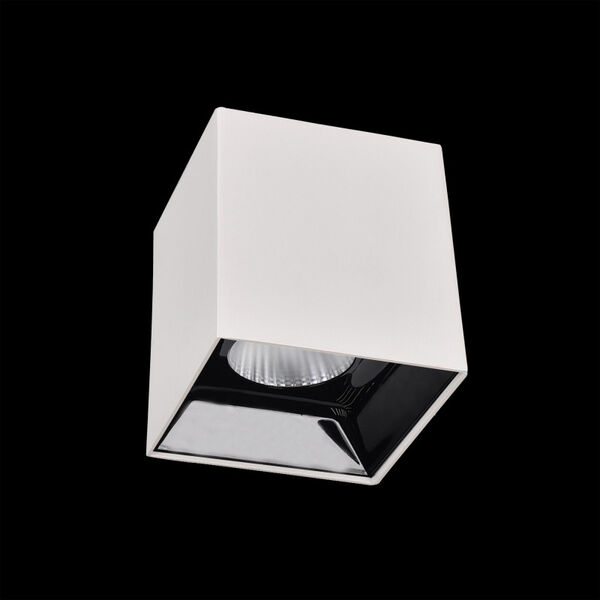 Точечный светильник Citilux Старк CL7440201, арматура белая, плафон металл черный - фото 1