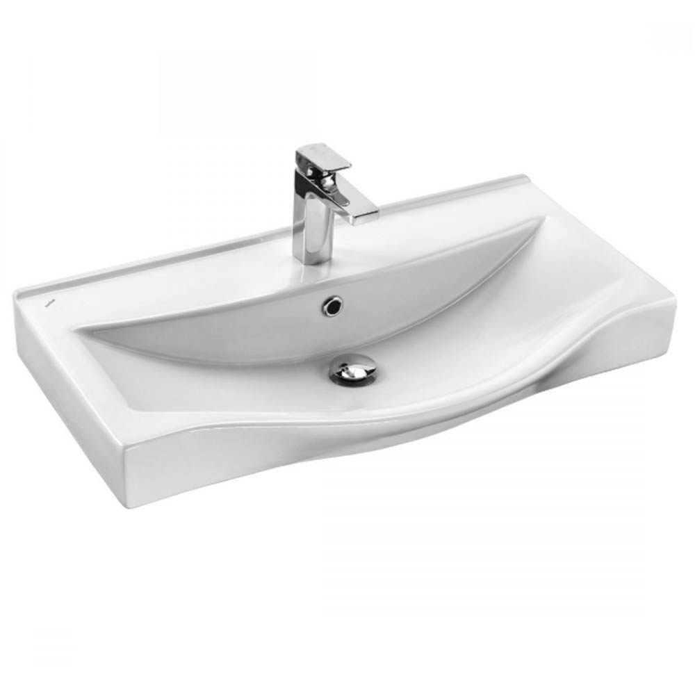 Мебель для ванной Оника Навиа 80, напольная, цвет белый