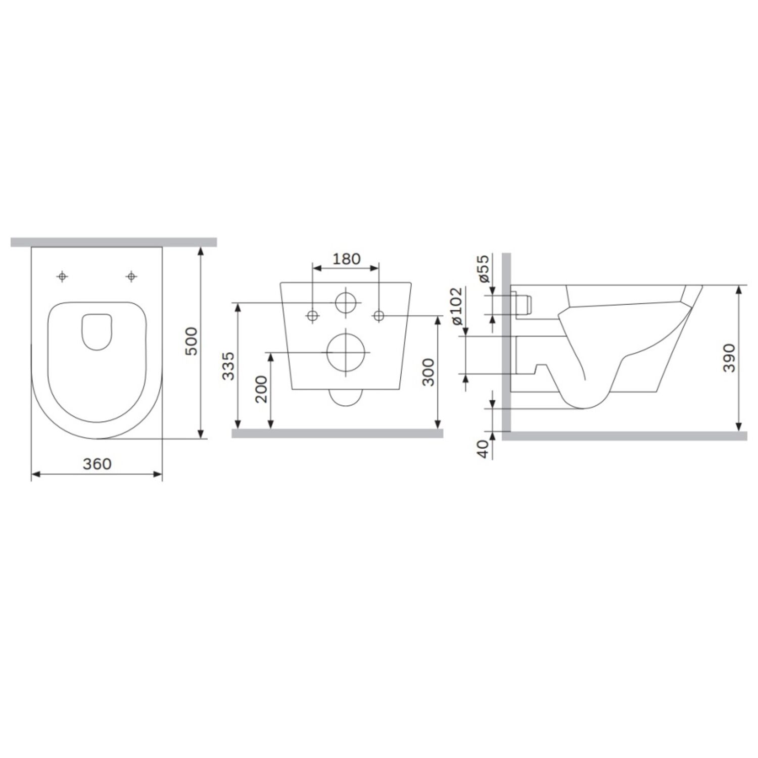 Унитаз AM.PM X-Joy Aquaspin C851900SC подвесной, безбодковый, смыв Торнадо, с сиденьем микролифт, цвет белый - фото 1