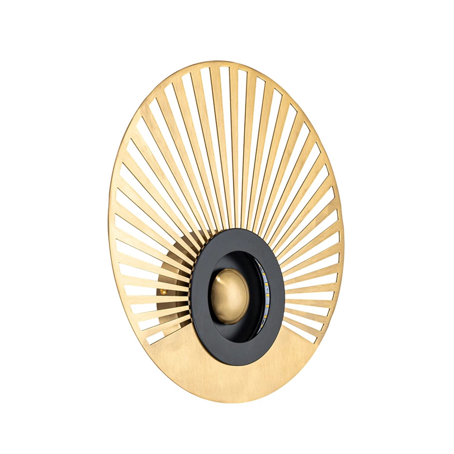Декоративная подсветка Arte Lamp Biscotto A2641AP-1GO, арматура золото, плафон акрил 