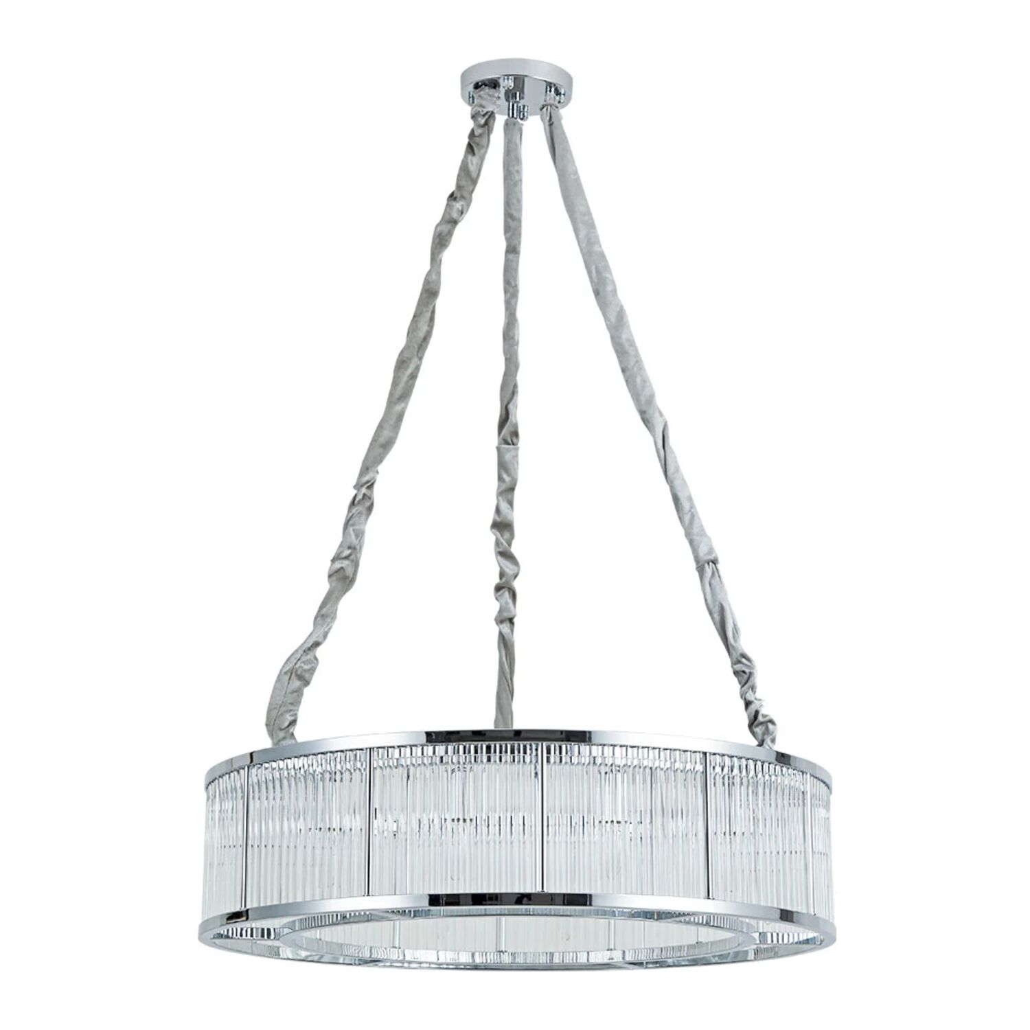 Подвесная люстра Arte Lamp Anetta A1065SP-12CC, арматура хром, плафон хрусталь прозрачный