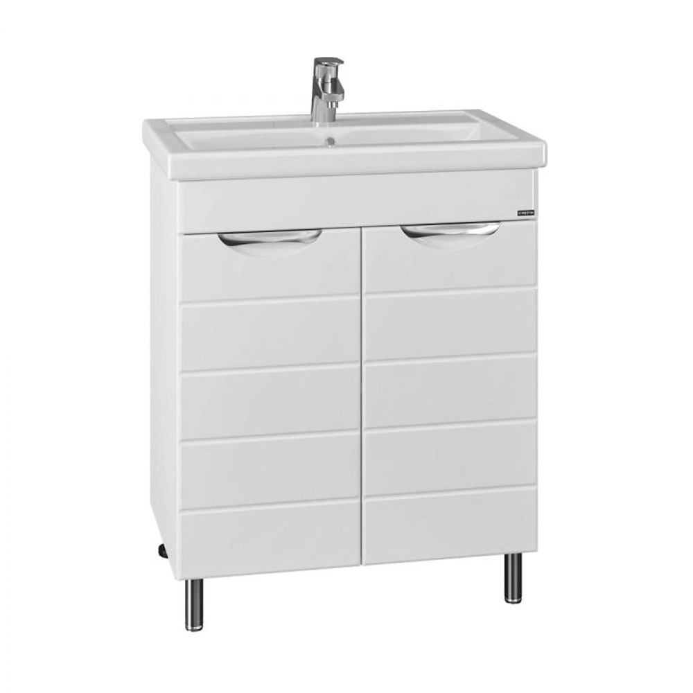 Тумба под раковину Санта Родос 70, напольная, цвет белый - фото 1