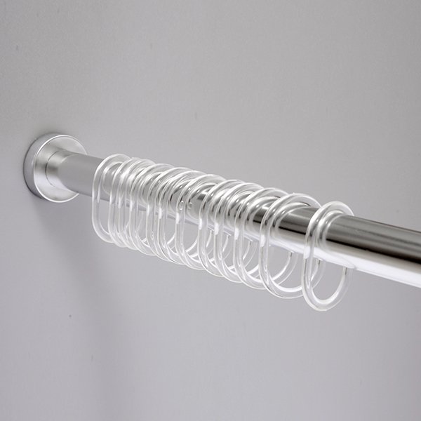 Карниз для ванны WasserKRAFT Dinkel SC-461120, 110-200 см, цвет хром