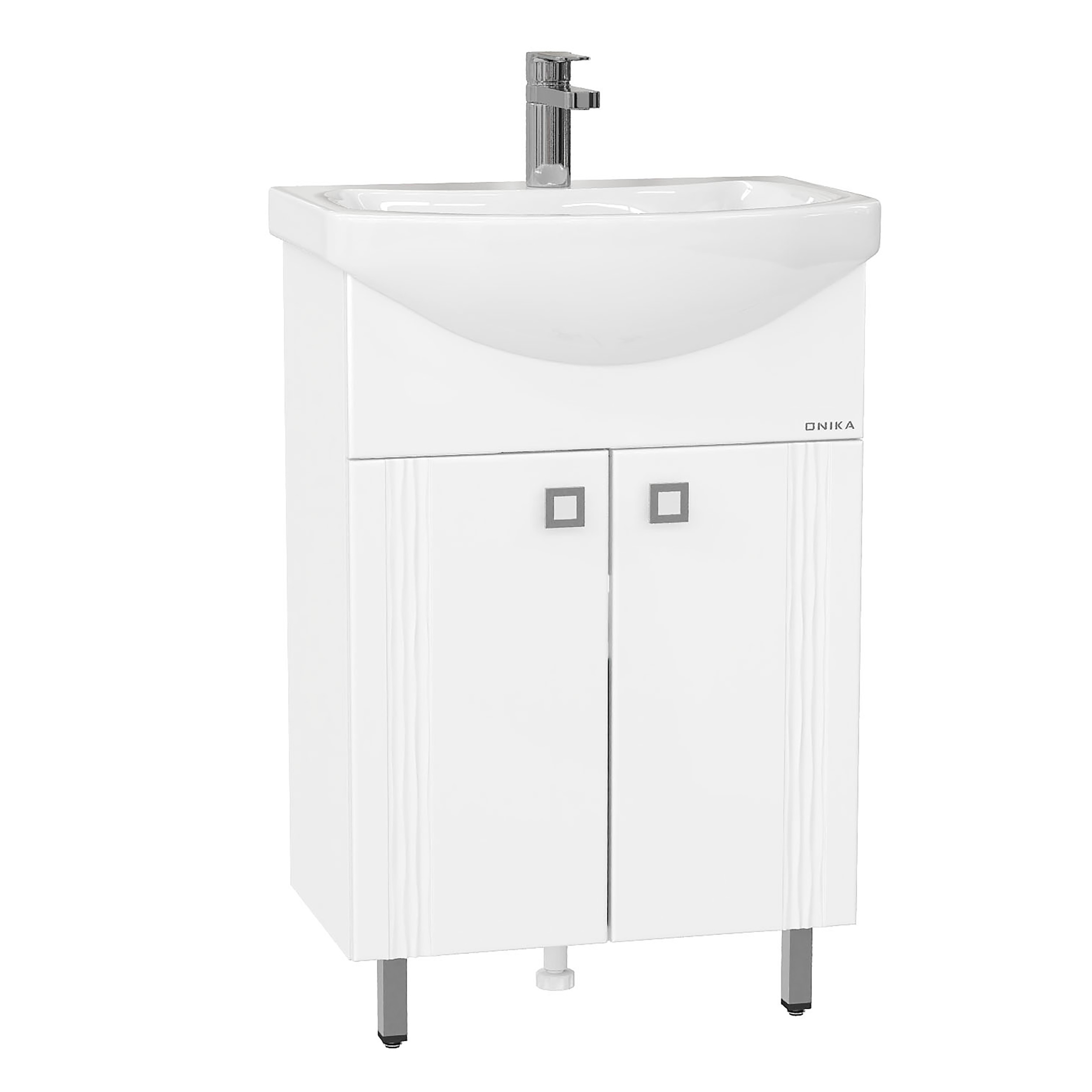 Мебель для ванной Оника Лига 50, цвет белый