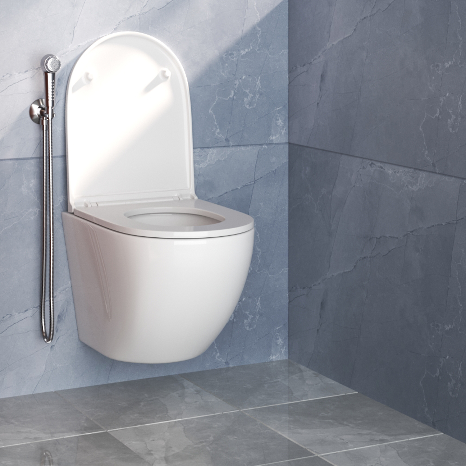 Комплект: Инсталляция AM.PM Pro I012704+Кнопка I049051 хром+JOKI Stella T JK1101010 белый унитаз, смыв торнадо - фото 1