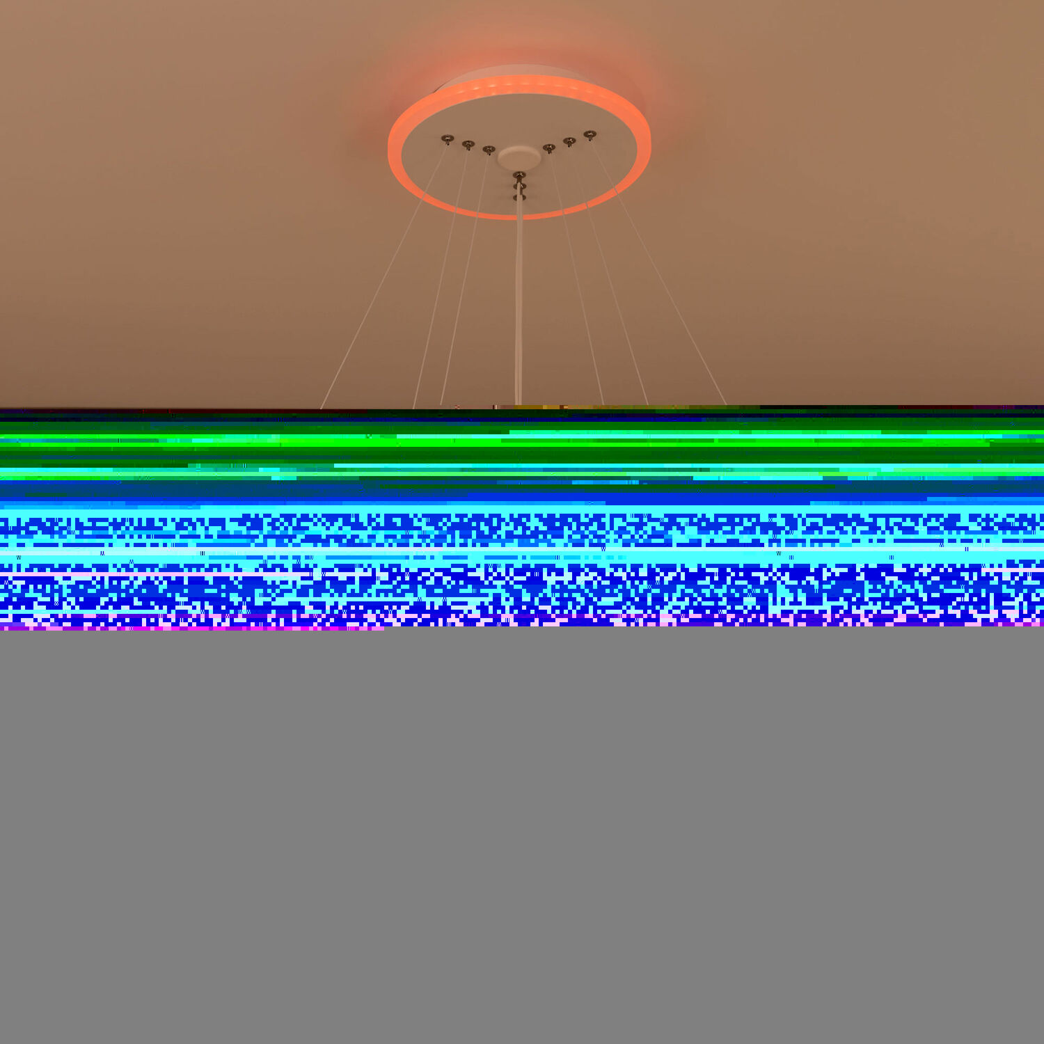 Подвесная люстра Citilux Неон Смарт CL731A090E, арматура белая - фото 1