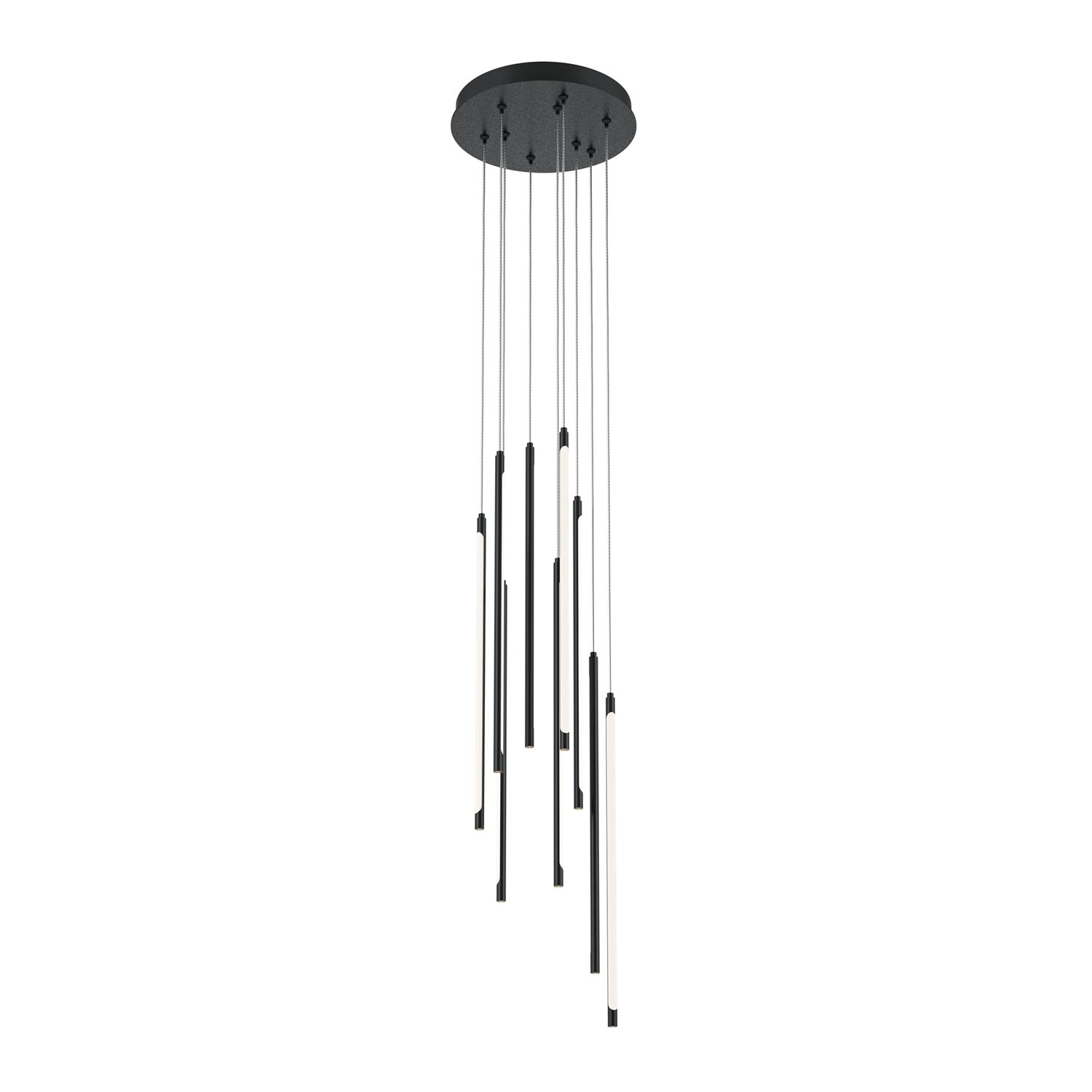 Подвесной светильник Maytoni Light stick MOD236PL-L54B3K, арматура черная, плафон акрил белый - фото 1
