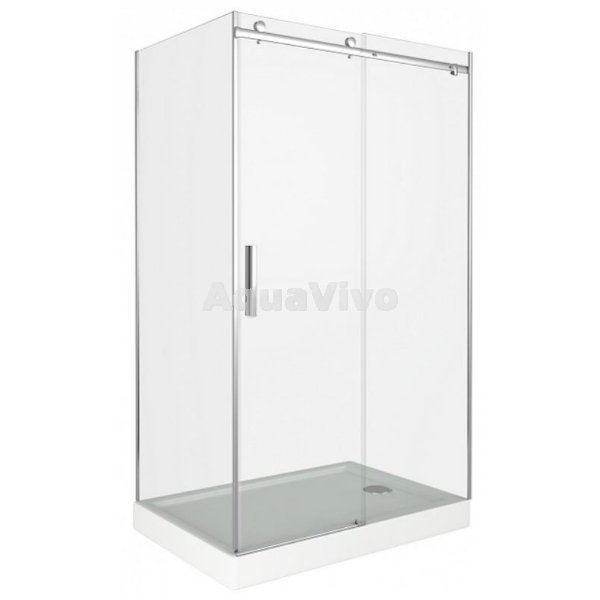 Душевой уголок Good Door Altair WTW+SP-C-CH 120x90, стекло прозрачное, профиль хром