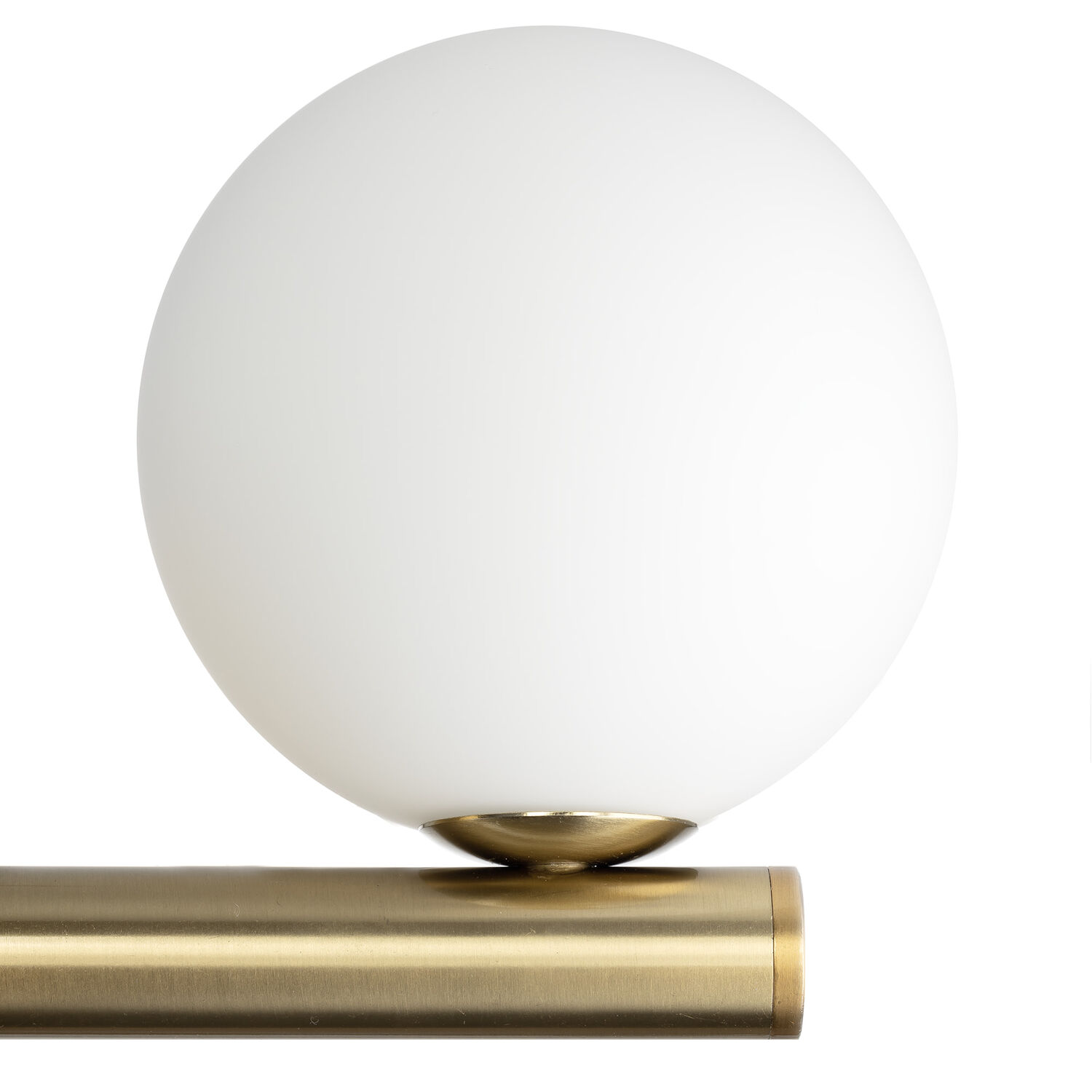 Бра Citilux Рунд CL205310N, арматура бронза, плафоны стекло белое - фото 1