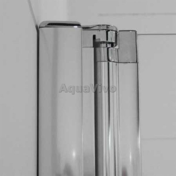 Душевой уголок Cezares ELENA-W-AS-1-90-C-Cr 90х90, стекло прозрачное, профиль хром - фото 1