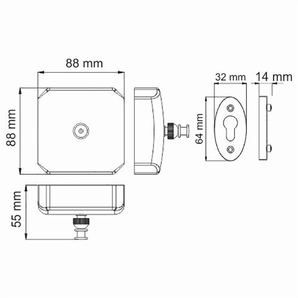 Сушилка для белья WasserKRAFT K-1082, вытяжная, цвет хром - фото 1