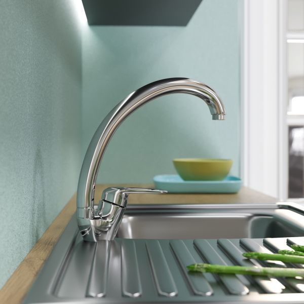 Смеситель Mixline ML05-032 для кухни, цвет хром - фото 1