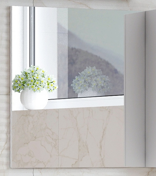 Мебель для ванной Corozo Алиот 120 подвесная, с тумбой 56 см, цвет белый