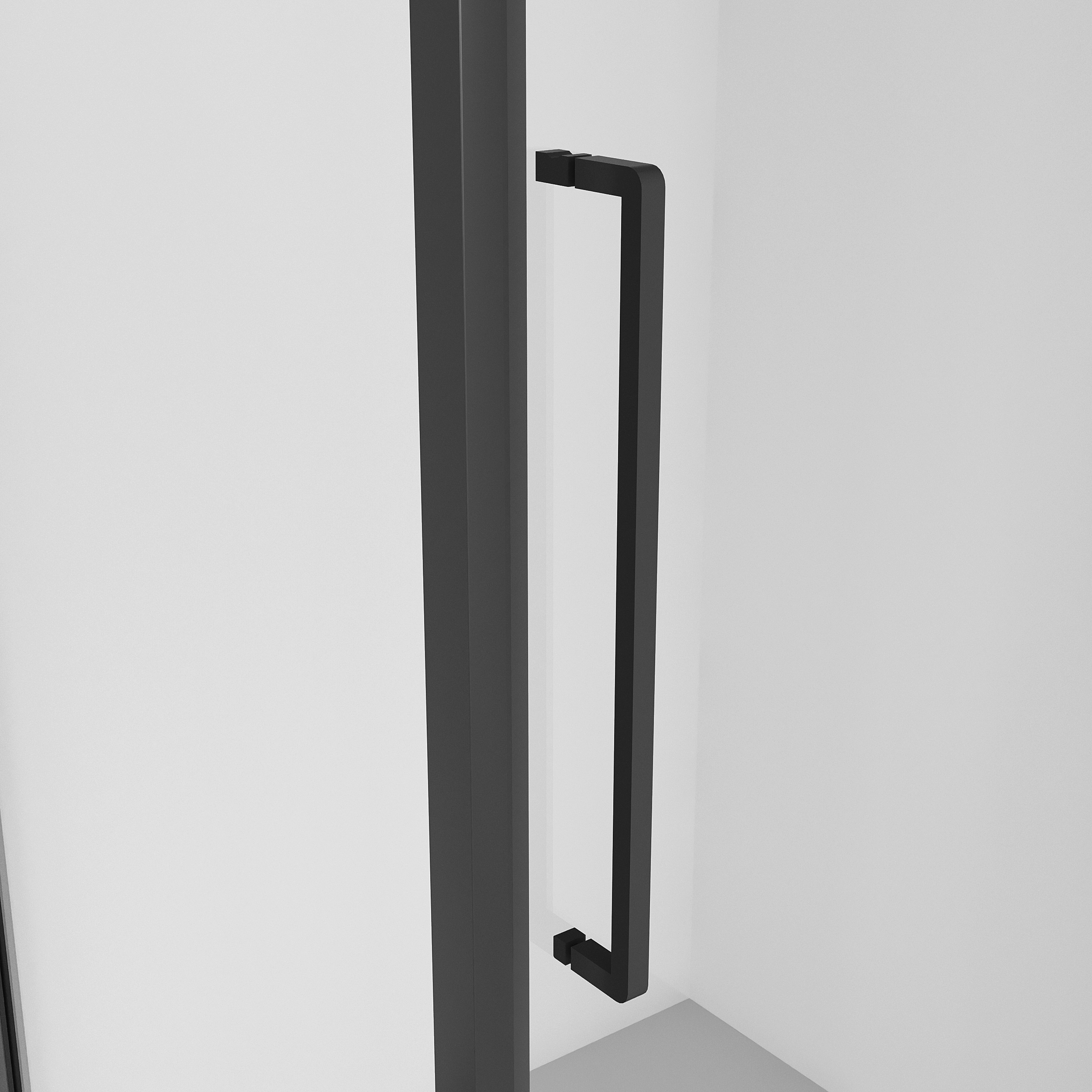 Душевой уголок Niagara Nova NG-85-12AB-A90B-34 120x90, стекло прозрачное, профиль черный матовый