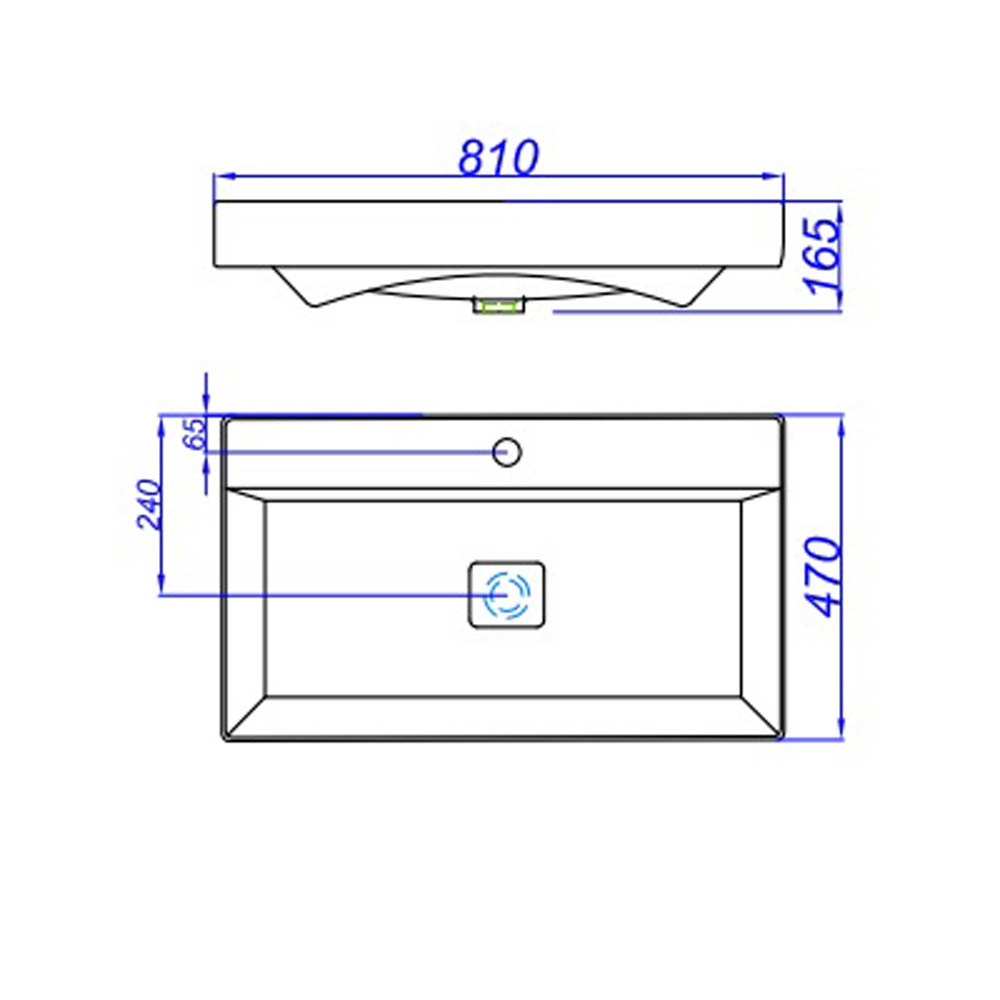 Мебель для ванной Оника Эсквана 80, подвесная, цвет белый