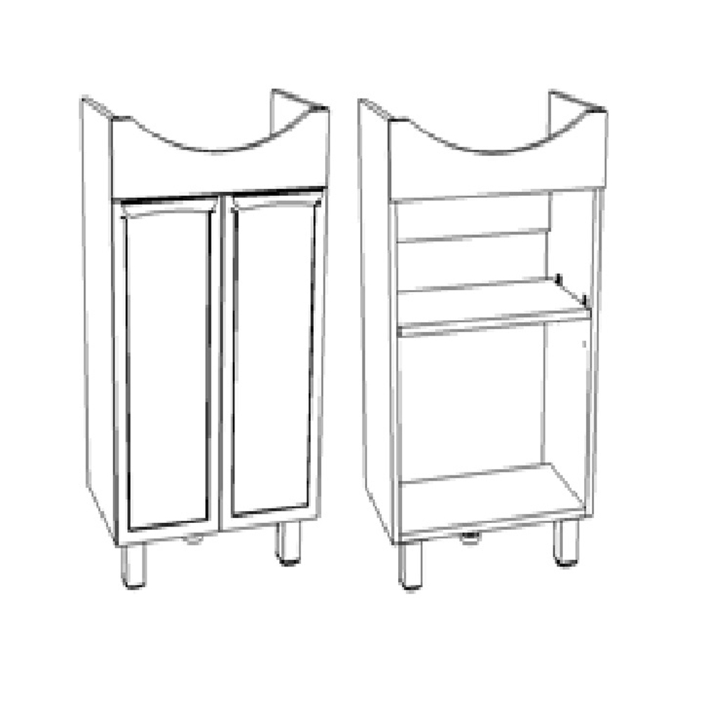 Мебель для ванной Corozo Монро 50, цвет белый