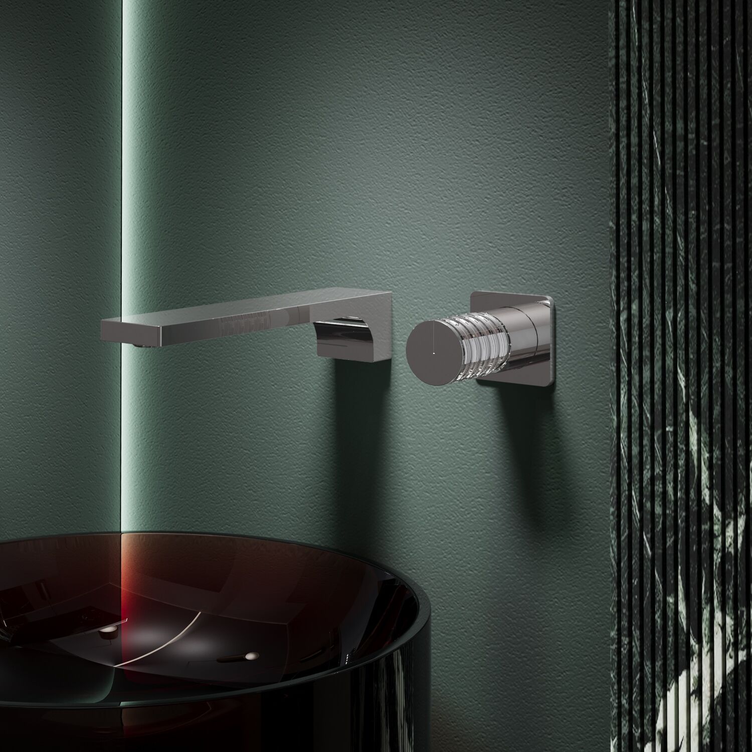 Смеситель Vincea Domus VBFW-5DM01CH для раковины, цвет хром - фото 1