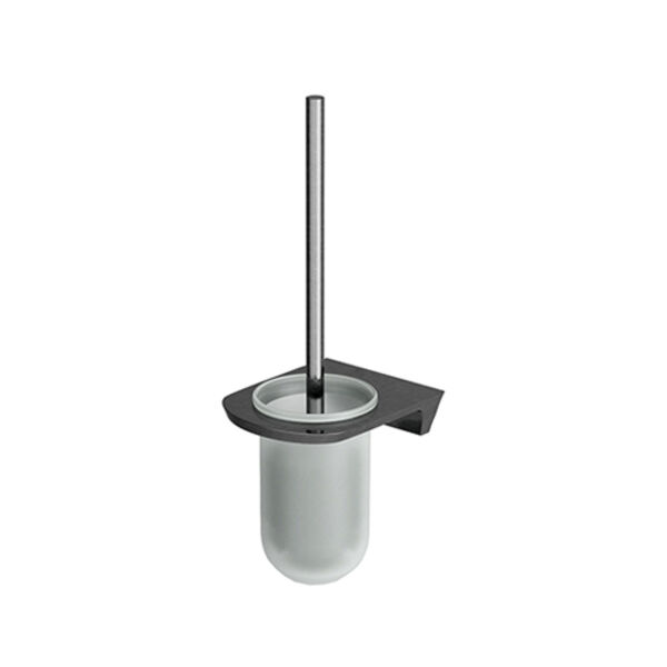 Ершик WasserKRAFT Wiese K-8927 для унитаза, цвет оружейная сталь
