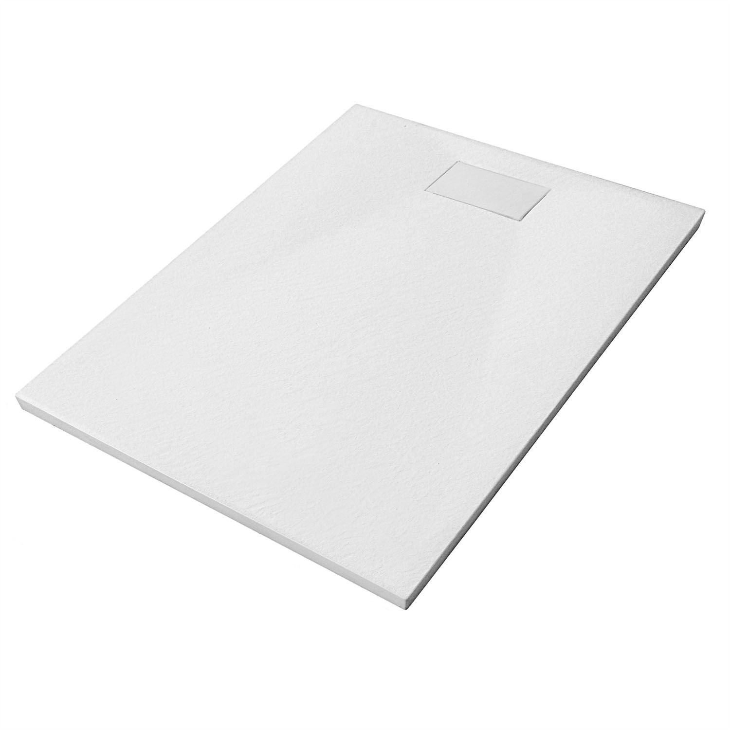 Поддон для душа WasserKRAFT Main 41T14 110x80, стеклопластик (SMC), цвет белый