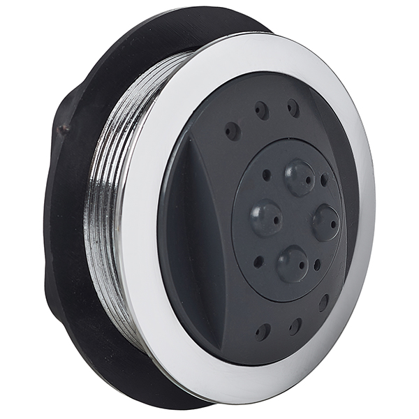 Душевая кабина River Sena 120/80/24 TH 120x80, стекло тонированное, профиль хром матовый, с крышей, с гидромассажем