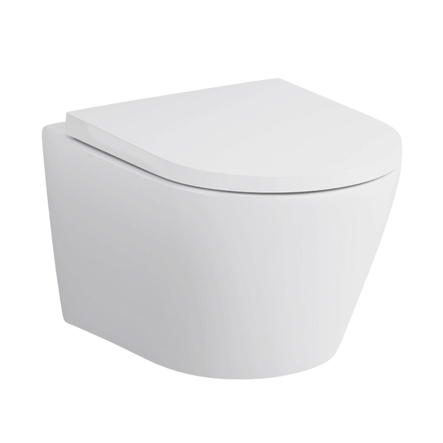 Унитаз AM.PM Sense C741701SC подвесной, безободковый, с сиденьем микролифт, цвет белый