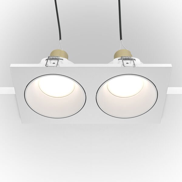 Точечный светильник Maytoni Technicali Zoom DL033-2-02W, арматура белая