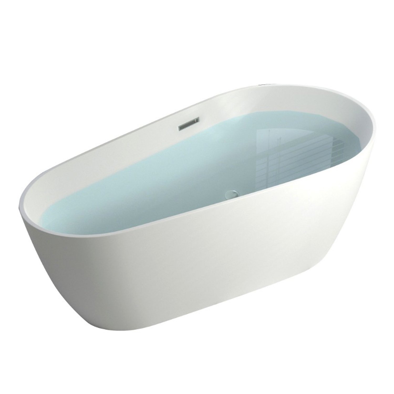 Ванна CeruttiSPA Mimi CT9671 170x80 акриловая, цвет белый