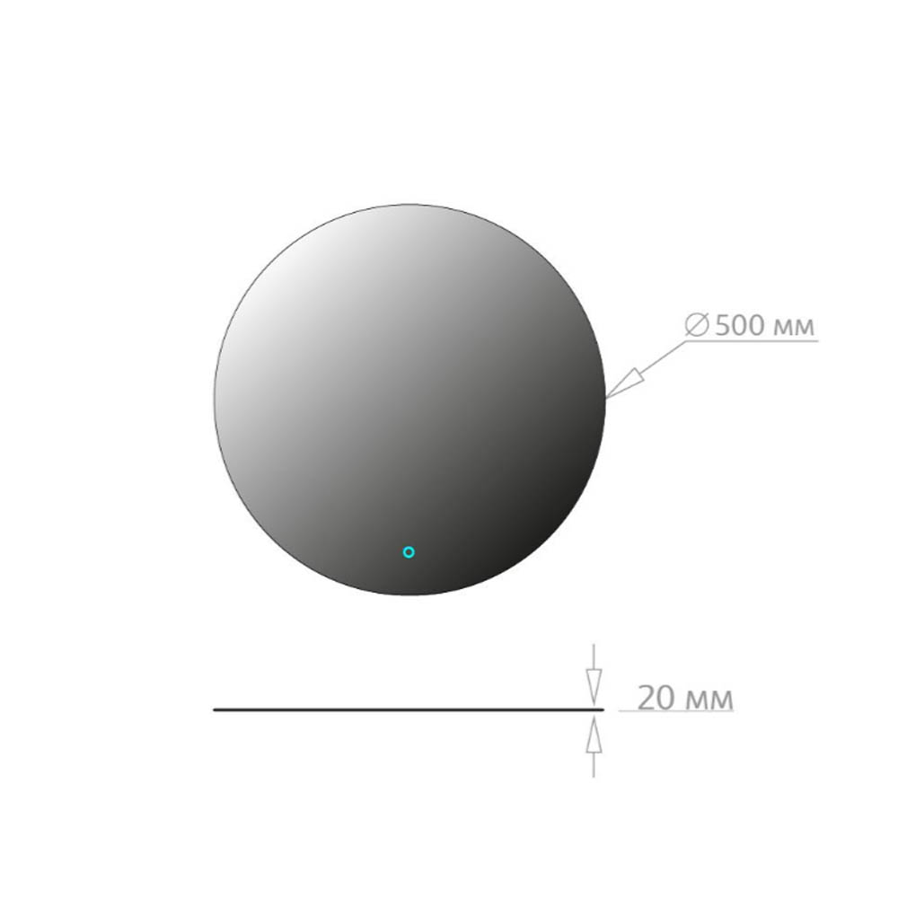 Мебель для ванной Оника Айленд 50, подвесная, цвет графит / дуб крафт золотой
