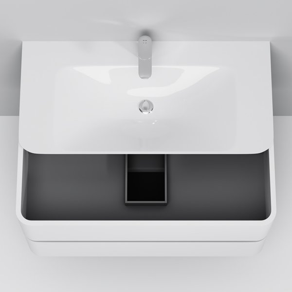 Тумба под раковину AM.PM Sensation 100, цвет белый глянец - фото 1