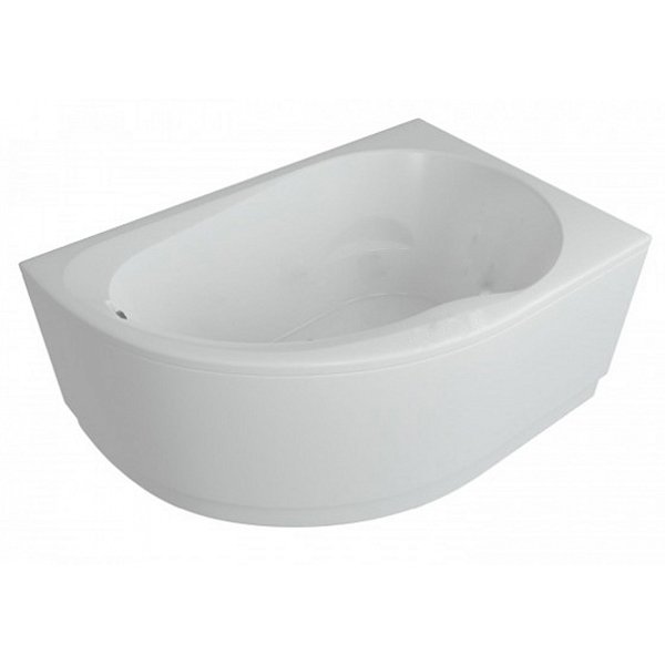 Акриловая ванна Акватек Вирго 150х100, правая, цвет белый - фото 1