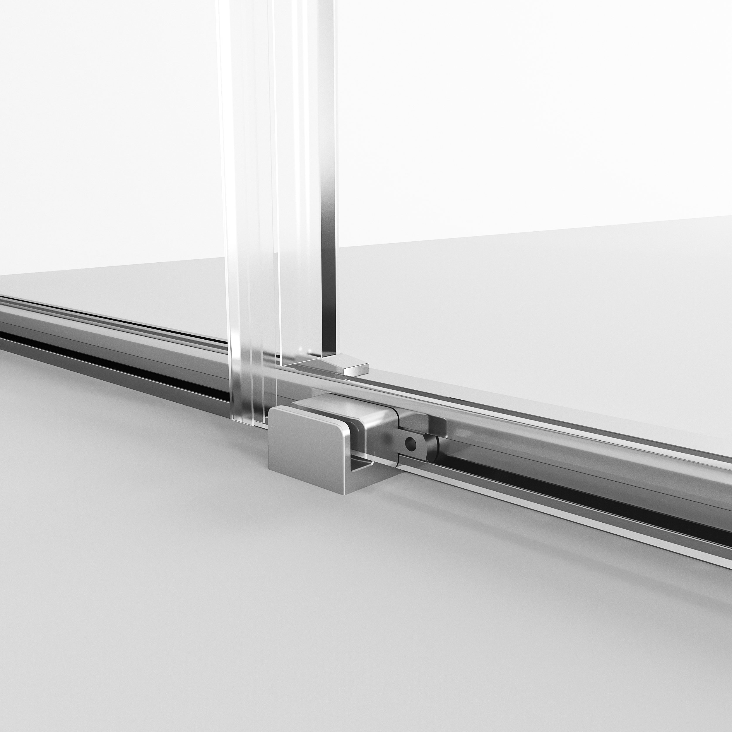 Душевой уголок Niagara Nova NG-64-10A-A100-34 100x100, стекло прозрачное, профиль хром