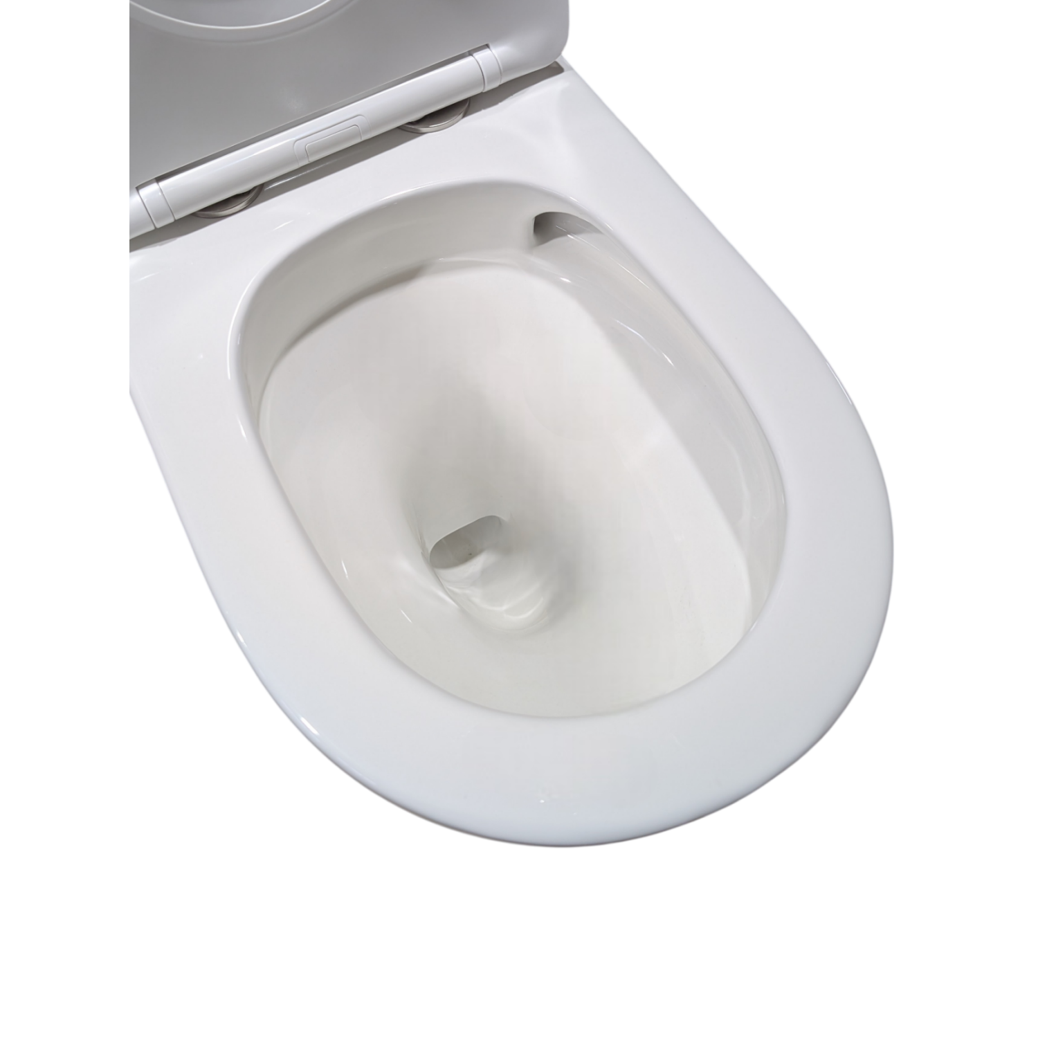 Унитаз-моноблок Joki Palace T JK86382100 напольный, безободковый, смыв Торнадо, с сиденьем микролифт, цвет белый - фото 1