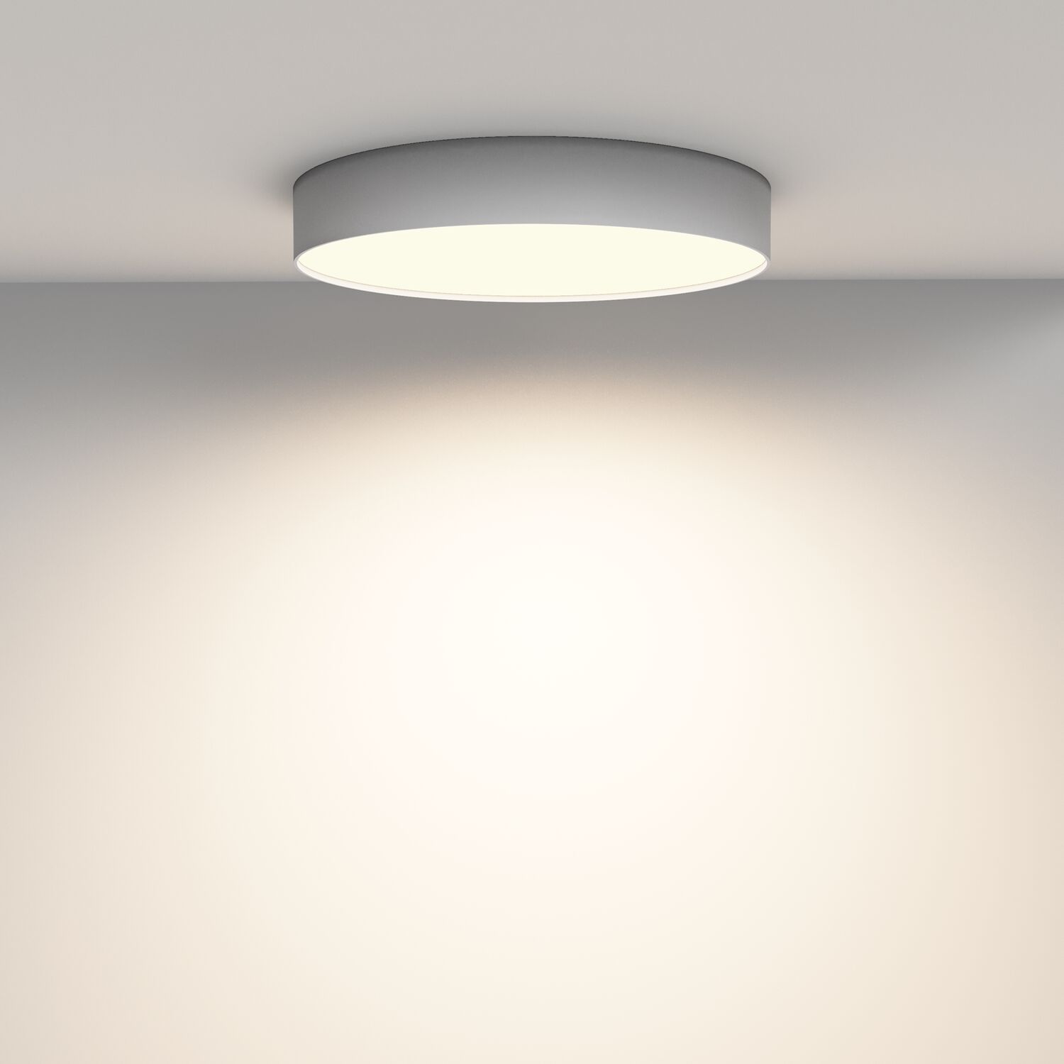Потолочный светильник Maytoni Zon C032CL-45W3K-RD-W, арматура белая    - фото 1
