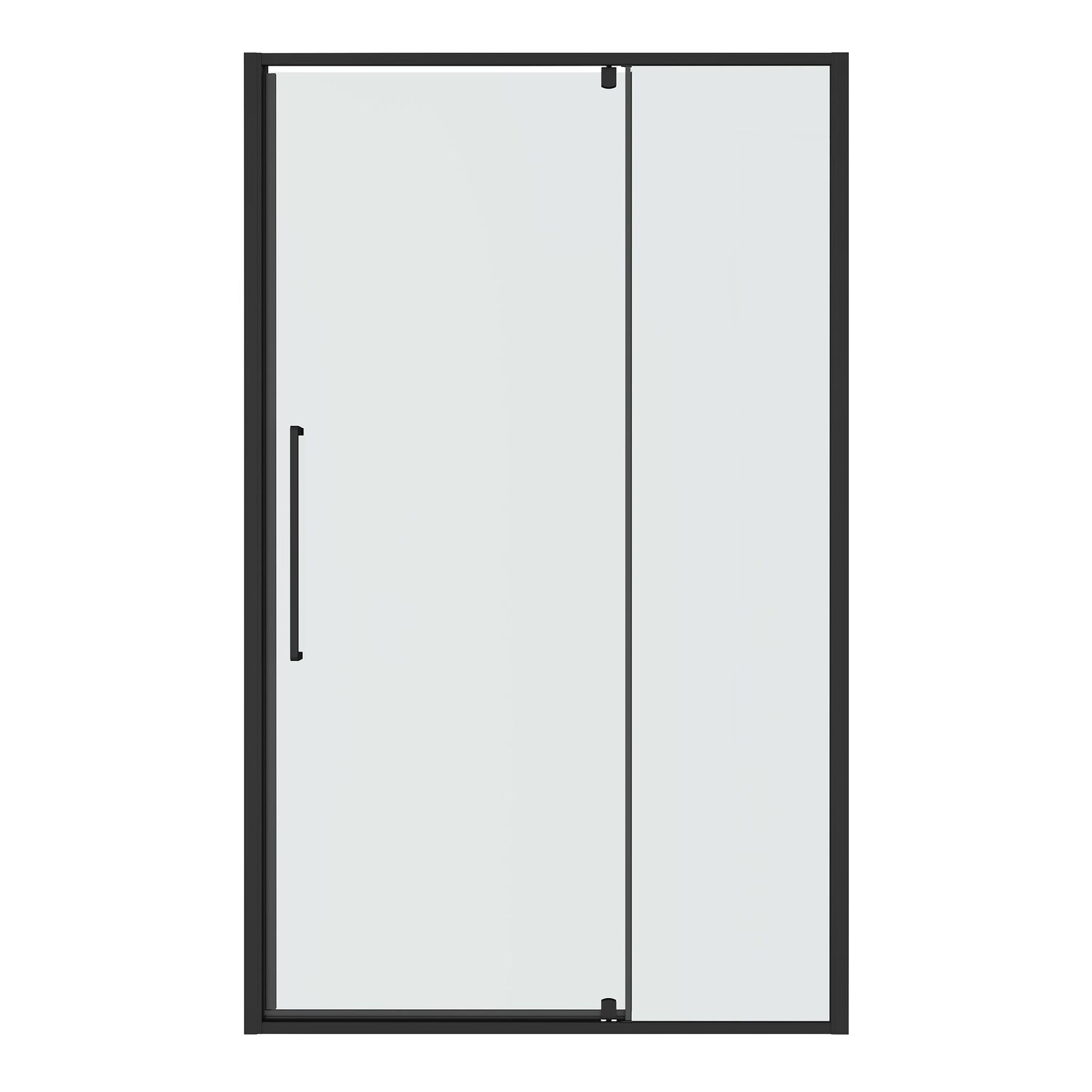 Душевая дверь Niagara Nova NG-35-12AGR 120x195, стекло прозрачное, профиль графит - фото 1