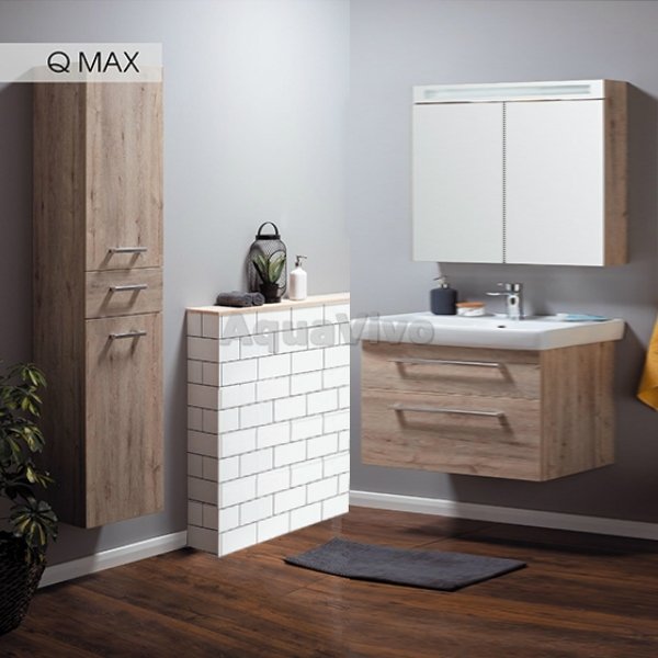 Мебель для ванной Dreja Q Max 80, цвет Дуб Кантри - фото 1
