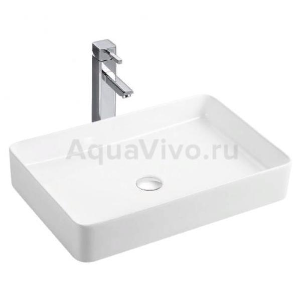 Раковина Weltwasser SK Elbach 2174 накладная, 60x41 см, цвет белый глянец