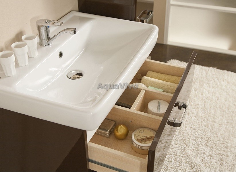 Мебель для ванной Акватон Америна 70 цвет белый - фото 1