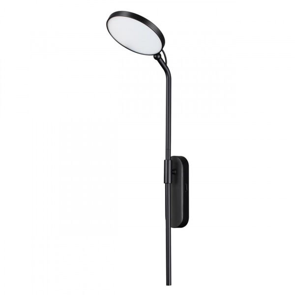 Настенный светильник Odeon Light Redmond 4296/7WL, арматура черная, плафон металл черный