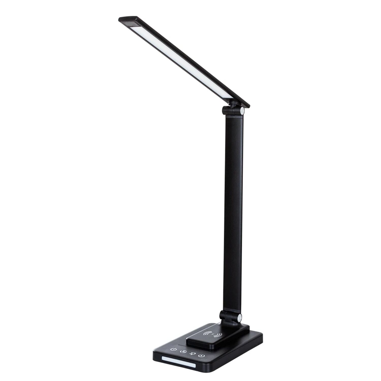 Офисная настольная лампа Arte Lamp William A5122LT-1BK, арматура черная, плафон пластик 